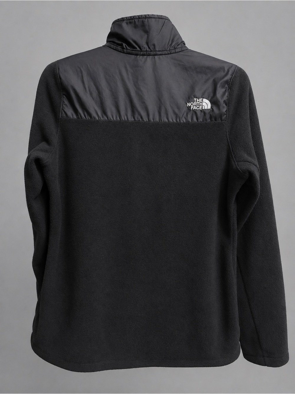 The North Face Black Half-Zip Fleece Pullover Jacket S/P - Picture 2 of 5